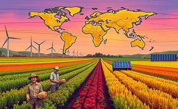 Food Security Solutions: Sustainable Agriculture and Global Supply