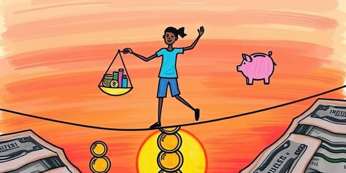 The Balanced Budgeter: Harmony Between Spending and Saving