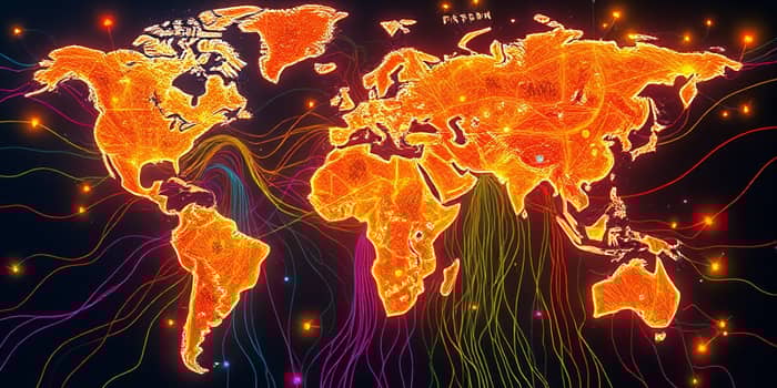 From Local Threads to Global Fabric: The Interplay of Economies